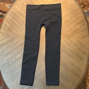 Dark gray fleece lined Leggings